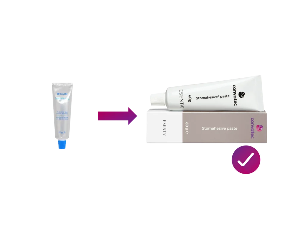 ESENTA stomahesive pasta novo