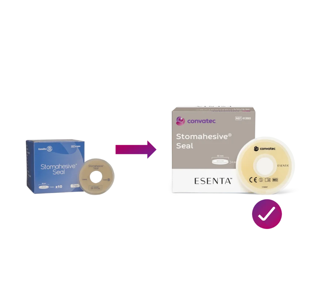 novi stomahesive obrocki esenta tanki